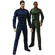 Battlestar Galactica Apollo and Dualla Action Figure 2-Pack